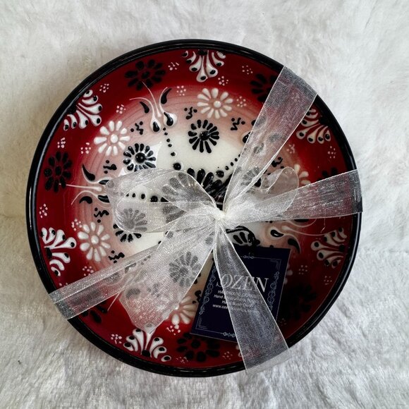 Handmade Turkish Ceramic Bowls Set Of 2 Pieces By Ozen Ceramics - Picture 2 of 8